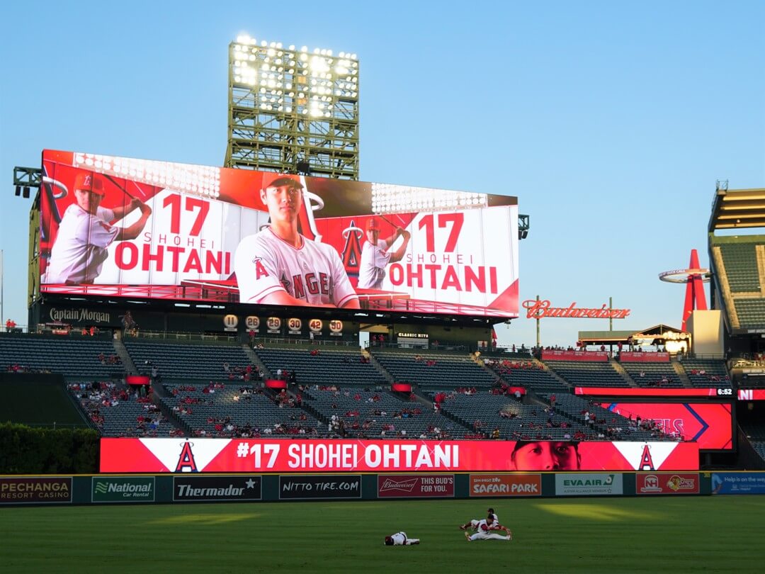 人気 おすすめ LA エンゼルススタジアム限定 大谷翔平 トラウト