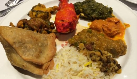 ジョンウェイン空港近くのインド料理屋さん【Saagar】。ランチのカレー食べ放題がおすすめ